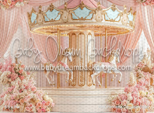 Pink Pirouette Carousel (WM)