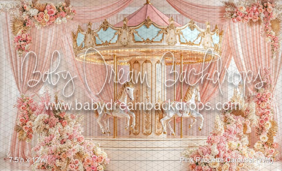 Pink Pirouette Carousel (WM)