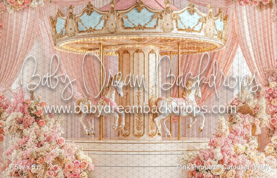 Pink Pirouette Carousel (WM)
