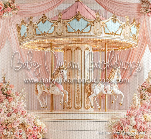 Pink Pirouette Carousel (WM)