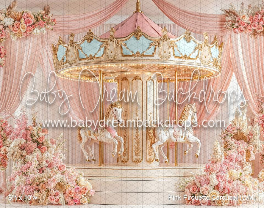 Pink Pirouette Carousel (WM)