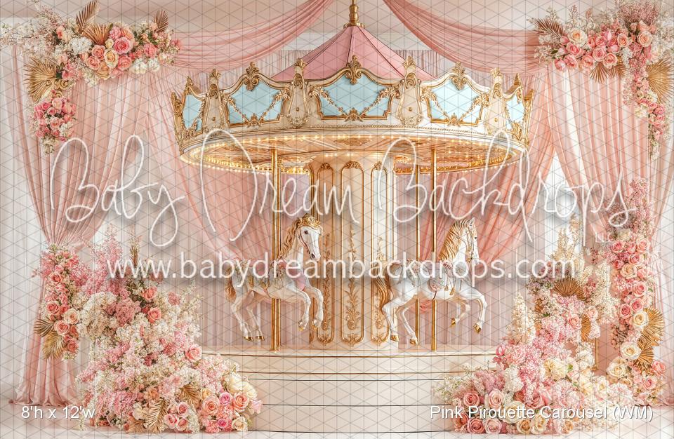 Pink Pirouette Carousel (WM)