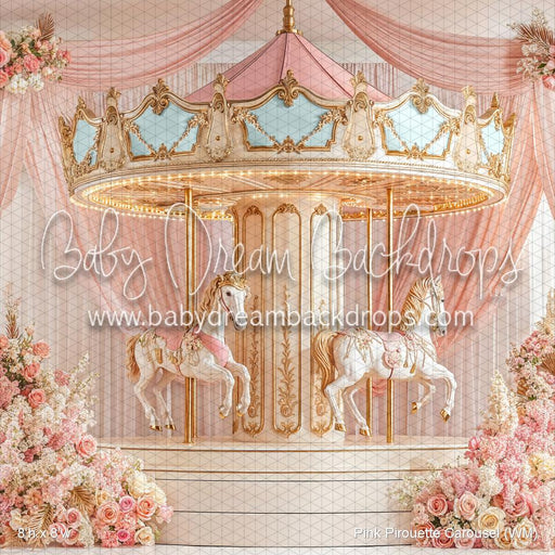 Pink Pirouette Carousel (WM)