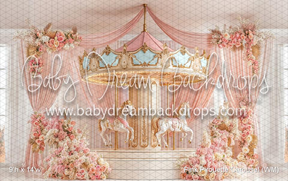 Pink Pirouette Carousel (WM)