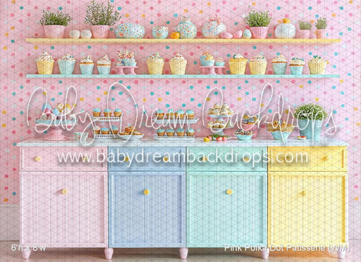 Pink Polka Dot Patisserie (WM)