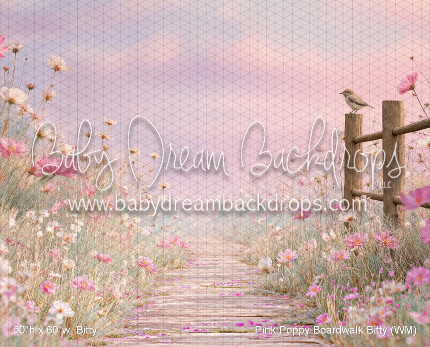 Pink Poppy Boardwalk Bitty (WM)