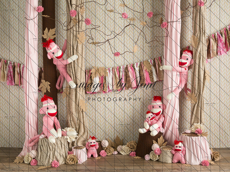 Pink Sock Monkey (JG)