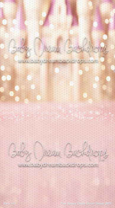 Pink Sparkly Castle Dream Sweep (MD)