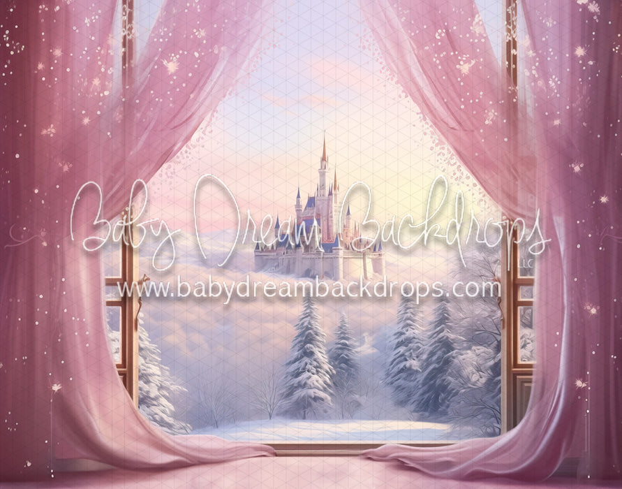 Pink Winter Castle View (MD)