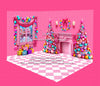 Pink Bubble Christmas Room