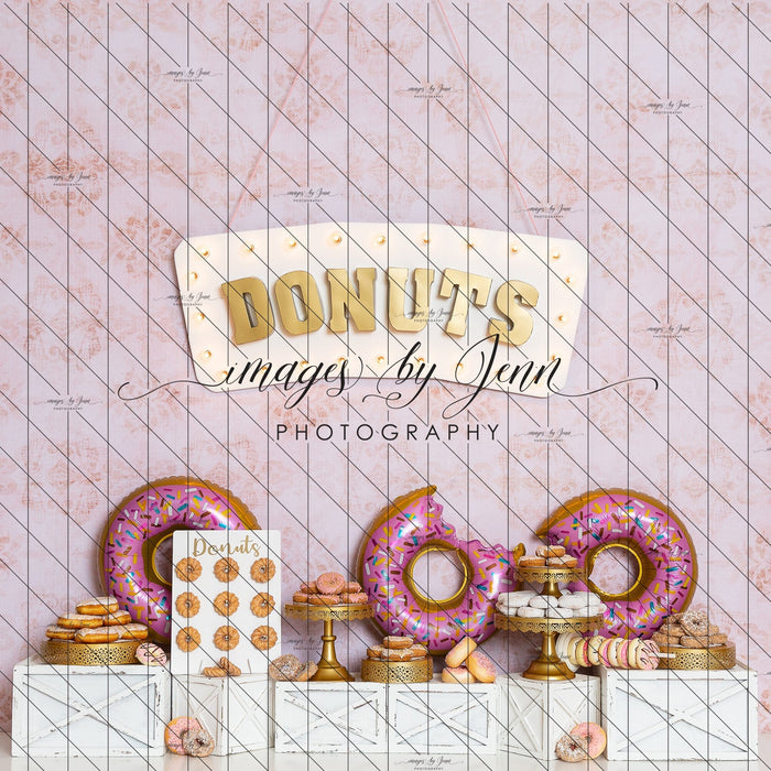 Pink & Gold Donuts (JG)
