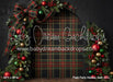Plaid Party Holiday Arch (CC)