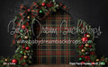 Plaid Party Holiday Arch (CC)