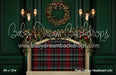 Plaid Tidings Headboard (JA)