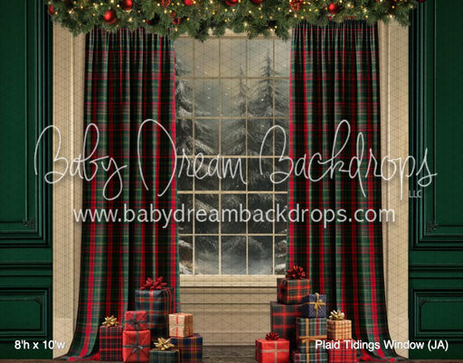 Plaid Tidings Window (JA)