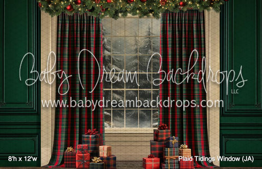 Plaid Tidings Window (JA)