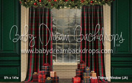 Plaid Tidings Window (JA)