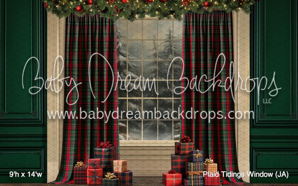 Plaid Tidings Window (JA)