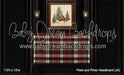 Plaid and Pines Headboard (JA)