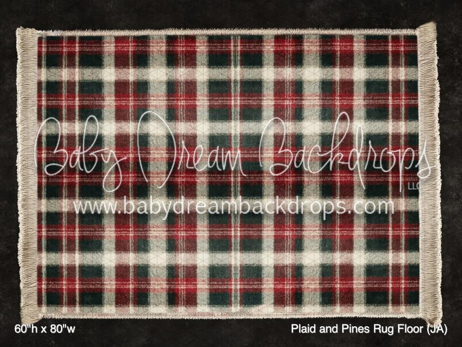Plaid and Pines Rug (JA)