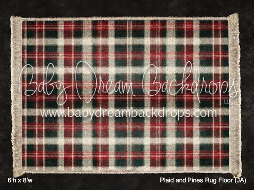 Plaid and Pines Rug (JA)