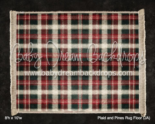 Plaid and Pines Rug (JA)