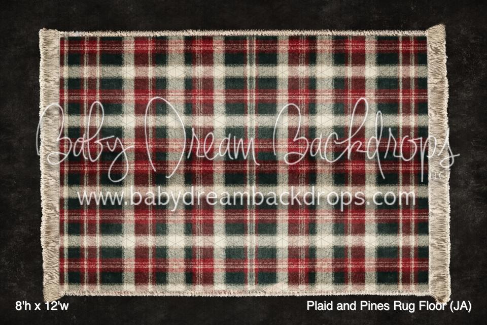Plaid and Pines Rug (JA)