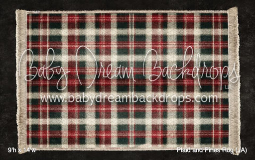 Plaid and Pines Rug (JA)
