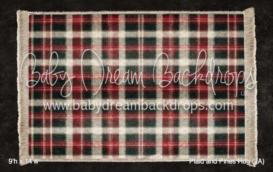 Plaid and Pines Rug (JA)
