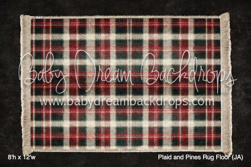 Plaid and Pines Rug Floor (JA)