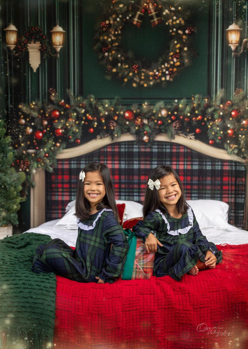 Plaid Tidings Headboard (JA)