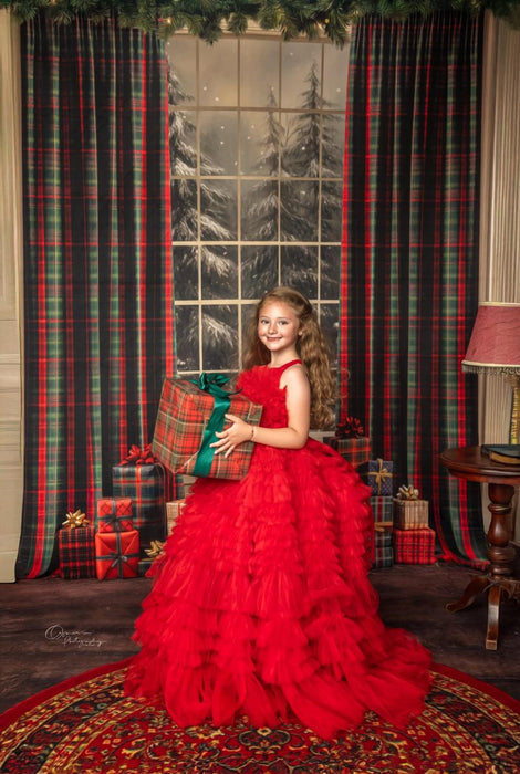 Plaid Tidings Window (JA)