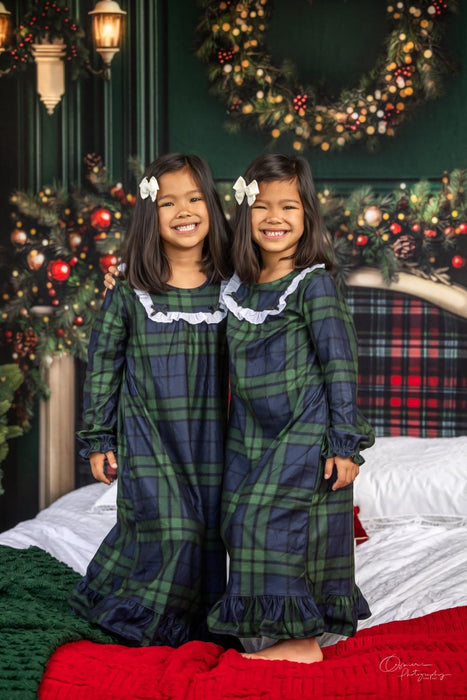 Plaid Tidings Headboard (JA)