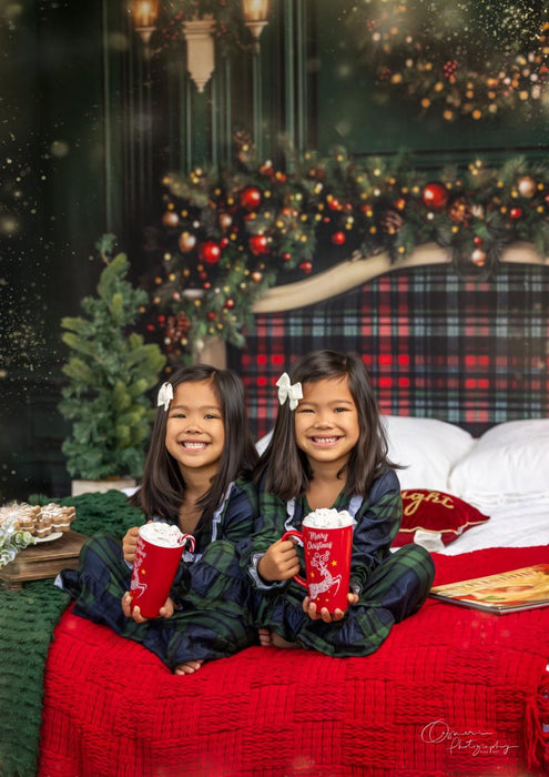 Plaid Tidings Headboard (JA)