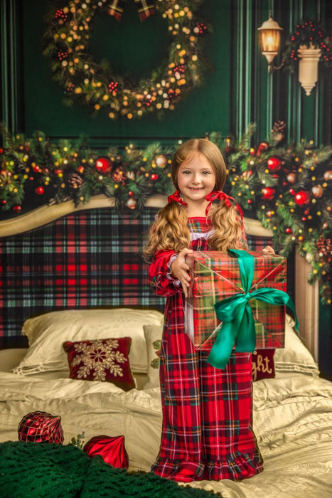 Plaid Tidings Headboard (JA)