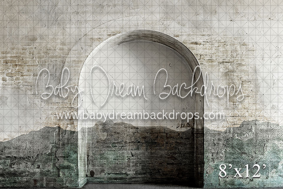 Plaster Arch Brick Wall (VR)