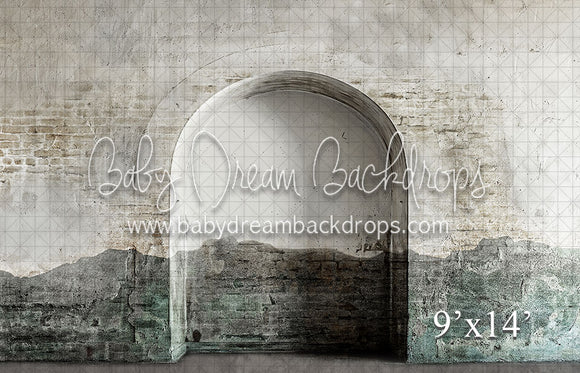 Plaster Arch Brick Wall (VR)