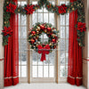 Poinsettia Kitchen Window (JA)