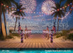 Poolside Boardwalk in July (CC)