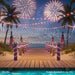 Poolside Boardwalk in July (CC)