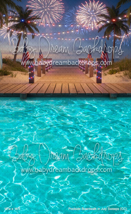 Poolside Boardwalk in July Sweeps (CC)