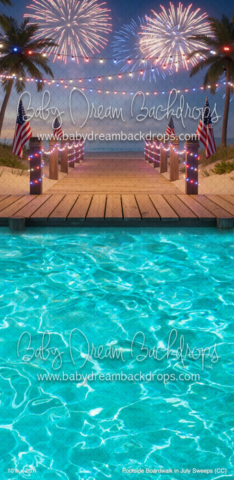 Poolside Boardwalk in July Sweeps (CC)