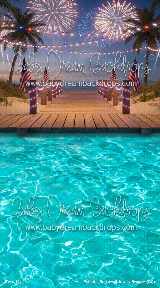 Poolside Boardwalk in July Sweeps (CC)
