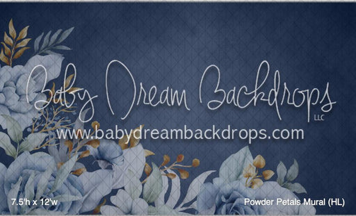 Powder Petals Mural (HL)