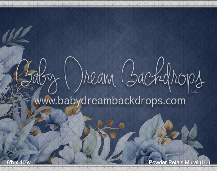 Powder Petals Mural (HL)