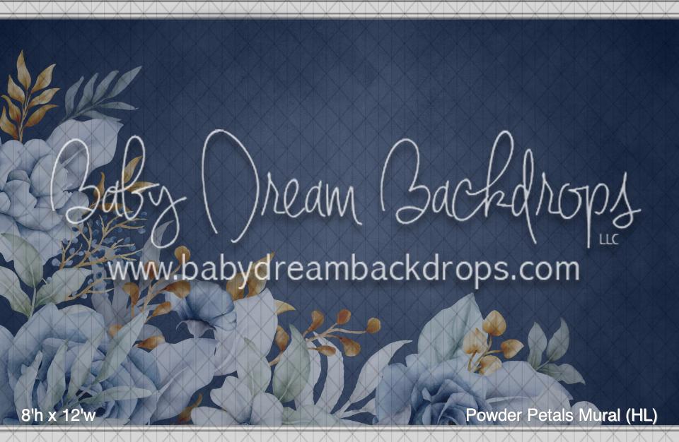 Powder Petals Mural (HL)