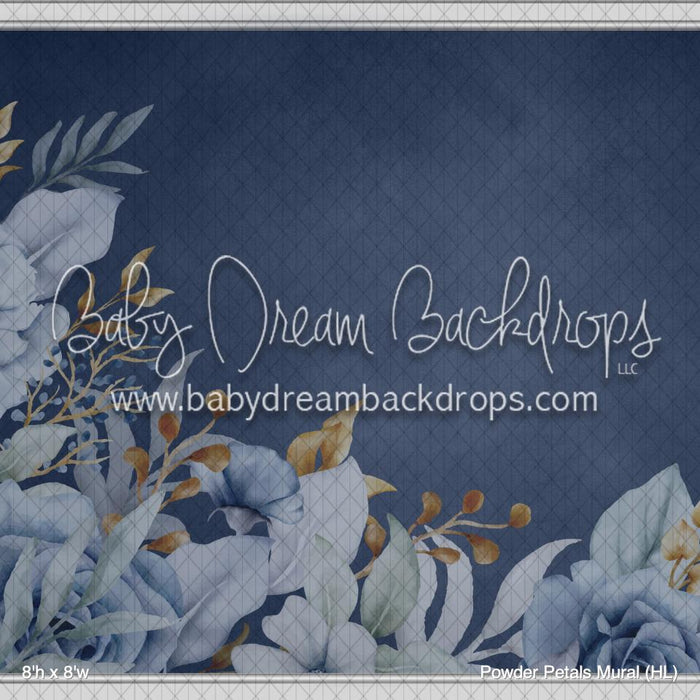 Powder Petals Mural (HL)