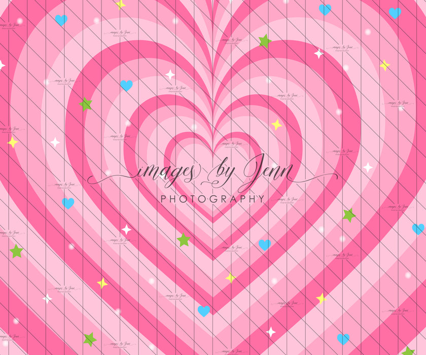 Power Heart with Stars (JG)