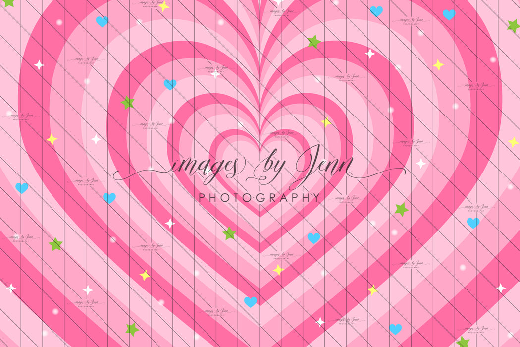 Power Heart with Stars (JG)