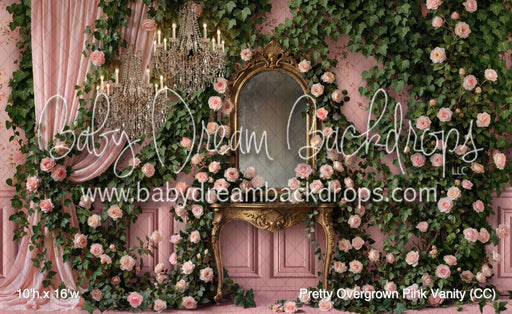 Pretty Overgrown Pink Vanity (CC)
